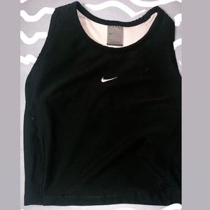 Nike cropped tank top